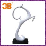 2013 white small ceramic indoor active antelope sculpture supplier-