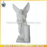 High Quality Stone Angel Sculpture Status-Natural Stone Angel Sculpture Status