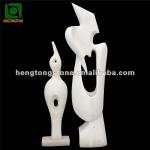 White Marble Stone Abstract Statue Carving-HT-A-CX022