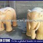 Marble large garden elephant statues for sale-MS8500
