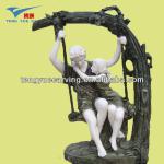 couple lover garden marble statue-STU682