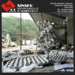 fat lady sculpture stainless steel outdoor sculpture-XSS-SS005