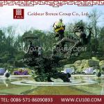 Large horse shape zhejiang supplies oem best sale well quality bronze sculpture for sale-BS-21