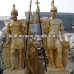 soldier statue, marble statue (customized accept)-lianhuistone