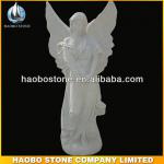 Marble Angel Statue In European Style-HBASL-001-life size angel statue