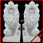 Marble Lion Statue, Stone Lion Statue, Animal Statues YL-D292-YL-D291