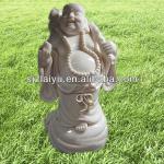 happy buddha sculpture-B