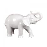White Antique Elephant Statue-cc00475