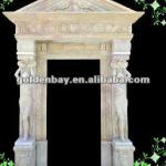 Natural marble doorway sculpture-AW-12