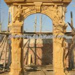 Yellow Marble Door Surround-AW-28