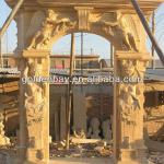 Yellow Marble Door Surround-AW-29