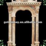natural stone door surround column-AW-9