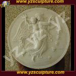 White marble mother and baby Relief REFN-028-REFN-028