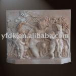 stone wall relief sculpture-QY-CF-RE017