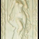 Fiberglass relief - Western style Fairy relief wall sculpture-S2112