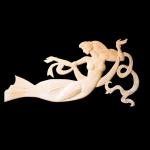Fiberglass relief - Eastern style Fairy relief wall sculpture-S2068