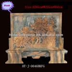 Luxury Stone Relief Sculpture In Stock-HT-J-0046HKFG(stone relief sculpture)