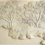 Sandstone Relief Of Landscape-HT-H-FD010
