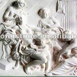 Marble Figure Wall Relief-HT-H-FD015