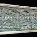 Hand Carved Marble Dragon Relief-HT-J-FD005