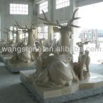 marble animal sculpture-WS-CA222