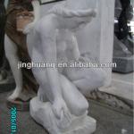 white marble stone sculpture-