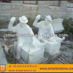 Figures Caves White Marble Statue Caving-White Marble Sculpture&amp;Carving