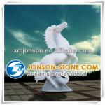 White marble horse sculpture for decoration-white marble sculpture for decoration