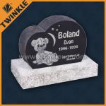 Natural granite baby headstones-T1-S97