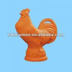 rooster shaped roof decorative terracotta finial-M064818