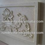 polyurethane faux stone wall relief-
