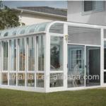 PVC Out Door Glass Room, Sun Room with Tempered Double Glass windows and doors-SR-0010