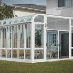 Wholesales aluminum used sunrooms with windows and doors