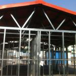 prefabricated house gable roof-pldrywall