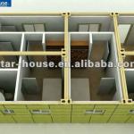 Container house plans for hotel/office/apartment/school/camp/villa Factory-