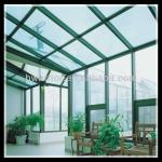 Laminated glass sun house-