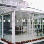 Aluminum profile with tinted lowe glazing sunroom-Aluminum profile with tinted lowe glazing sunroom