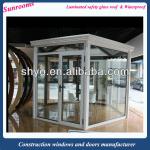 Aluminum Garden Sunroom with Laminated Glass and Tempered Insulated Glass-SHYOT123