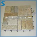 natural slate stone floor tile-