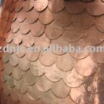 Metal roofing tiles with CE, ISO9000, ROHS, EUP, REACH, DGCCRF-