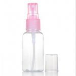 F04709 Transparent Plastic Atomizer Spray Bottle Small Mini Travel Cosmetic Refillable Bottles 50ML-F04709