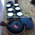 High quality Ceramic tea set Am Chen Bat Trang for Japan market-CTS0002