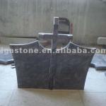 Black Granite Headstone-LIGA-GT-088