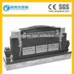 black granite tombstone and monument-CRT-01