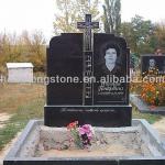Cheap Absolute China Black Granite Art Tombstone-HT-S-MBB006 (art tombstone)