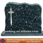 European cross carved granite grabsteine-