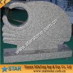 CE Certification grey granite monument-granite monument