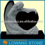 black angel-design granite monument-lw