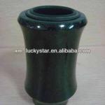 Spanish Style Shanxi Black Granite Cemetery Vase-LS J5 Vase