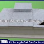 Simple large blank grave monument slab for wholesale-MS4974